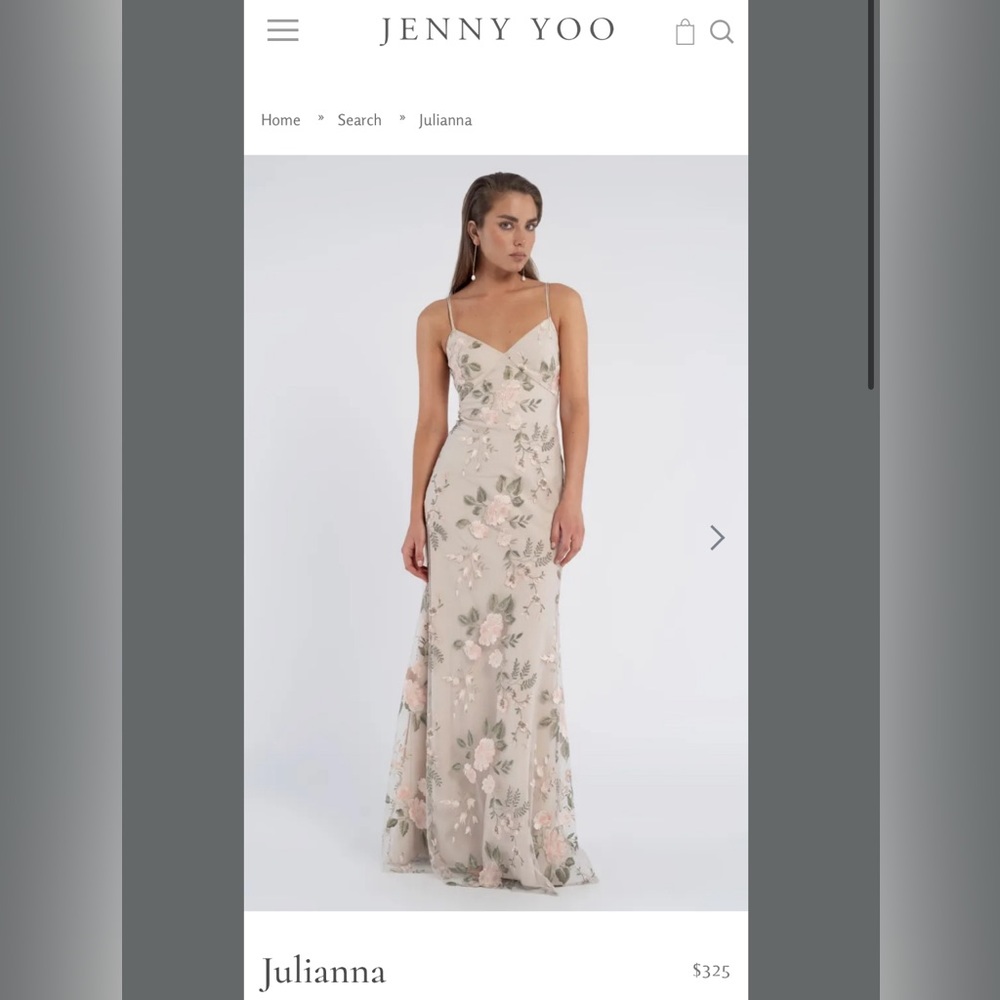 Jenny Yoo Julianna Blush Dress